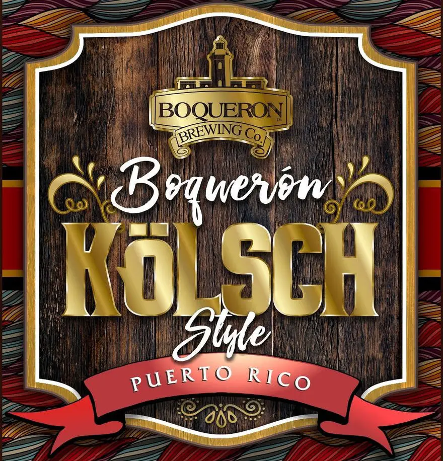 Artwork for Boquerón Kölsch latest seasonal beer from Boqueron Brewing Co.