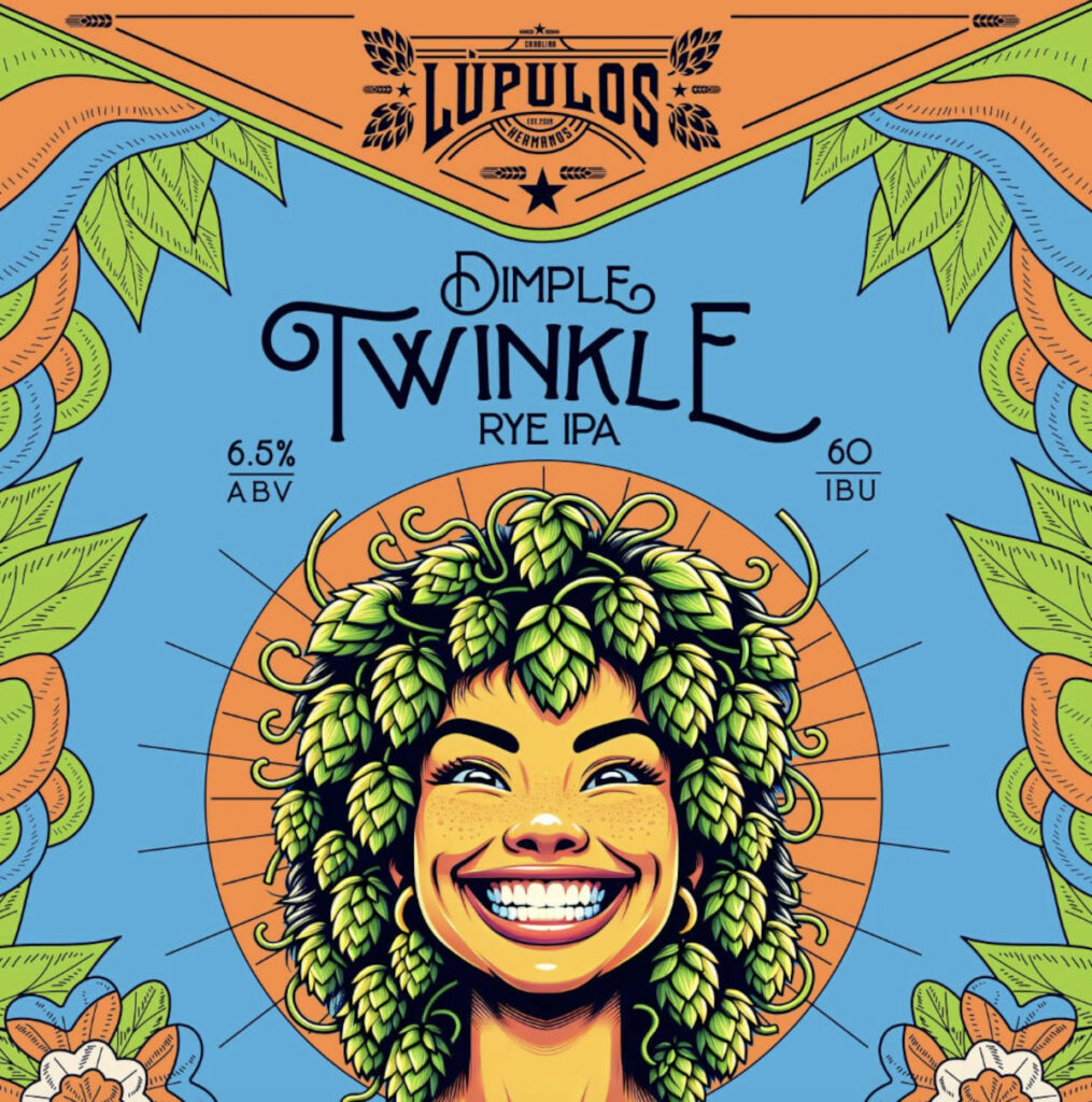 Dimple Twinkle Rye IPA artwork