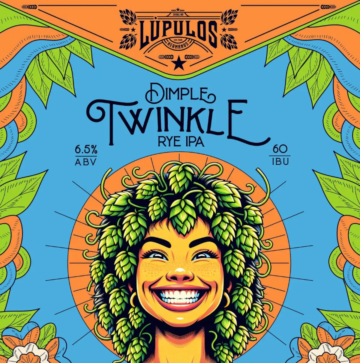 Dimple Twinkle Rye IPA Artwork