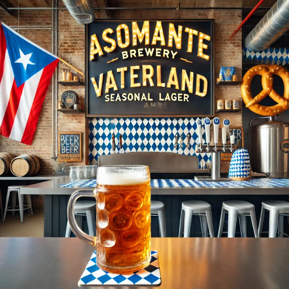 Vaterland, a new seasonal amber lager from Asomante Brewery