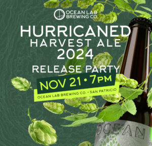 Hurricaned Harvest Ale 2024: Ocean Lab’s Unique Elani-Hop Brew Unleashed