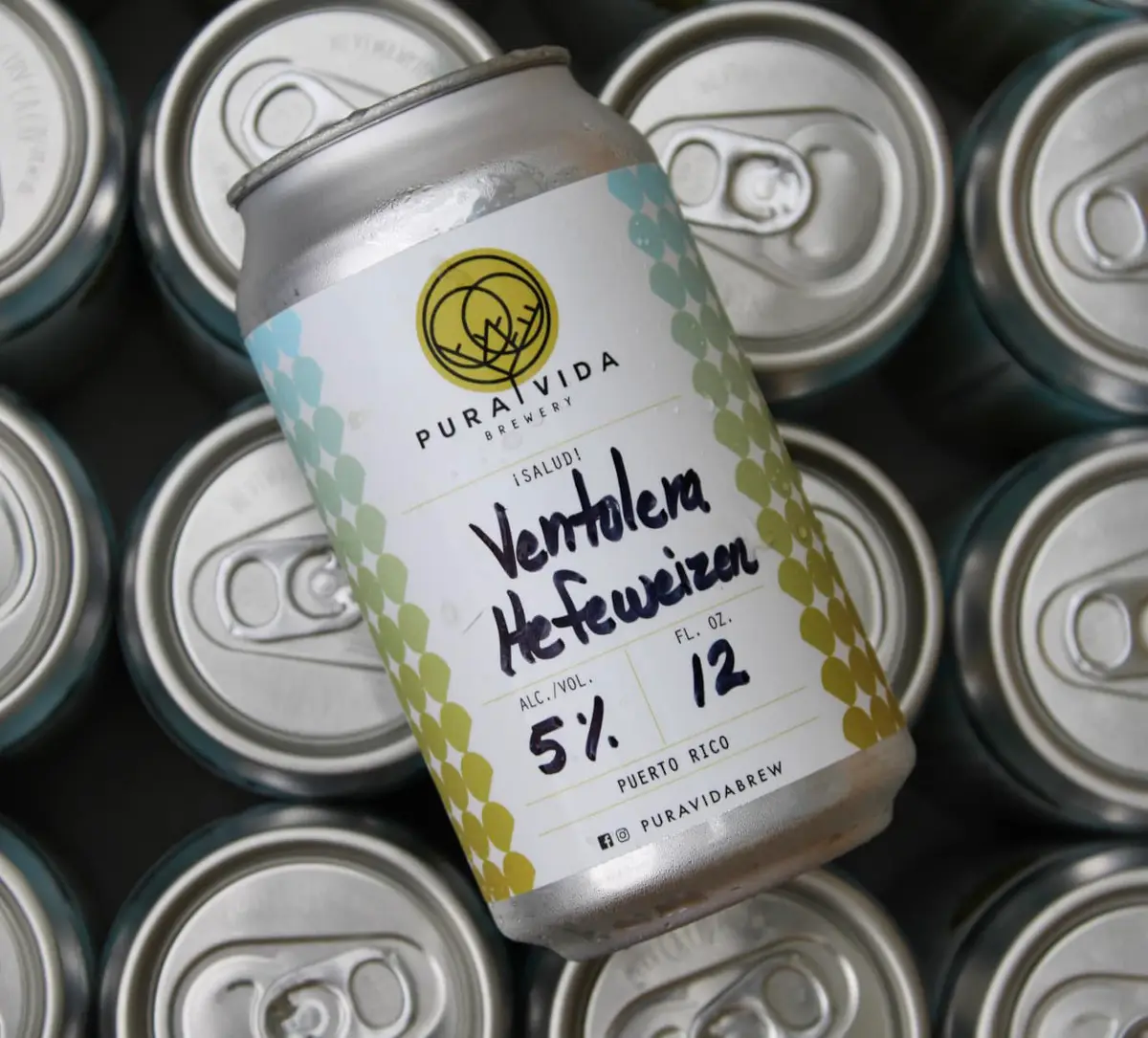 enjoy a pint of Ventolera Hefeweizen from Puera Vida Brweery