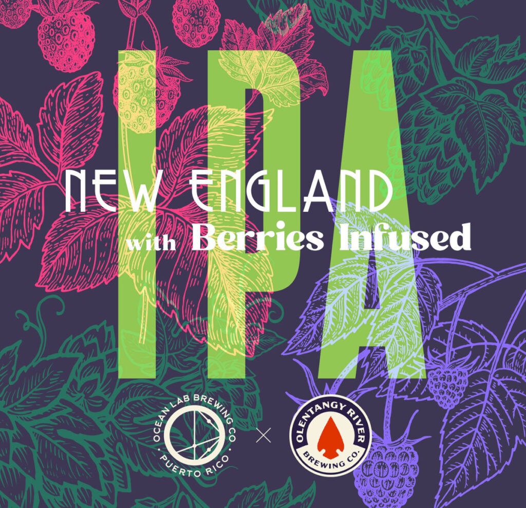 Ocean Lab Drops a New England IPA Infused with Berries